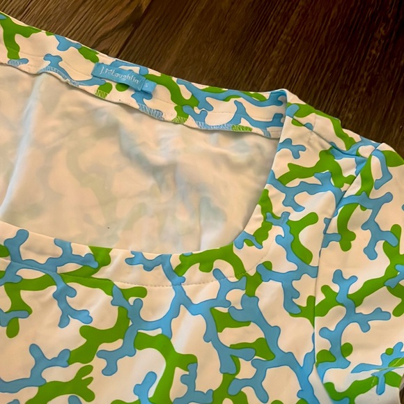 J McLaughlin Coral design sheath Dress Size Small - Picture 4 of 5